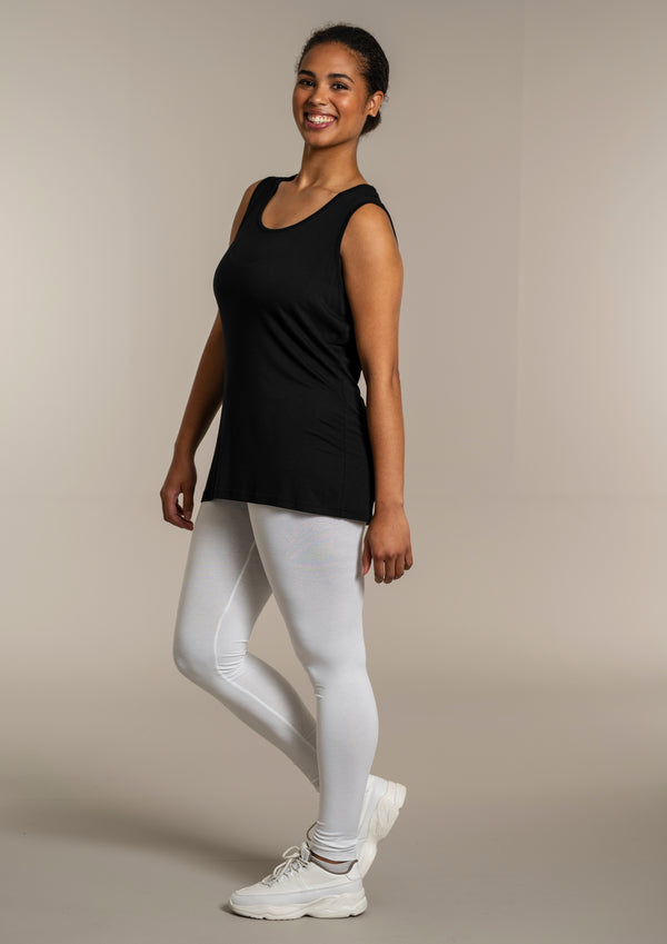 Singlet Amsterdam kort Sort